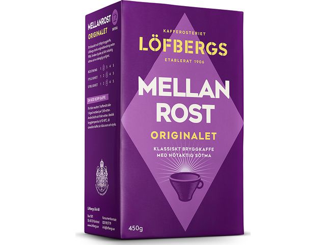 Kaffe LÖFBERGS mellanrost brygg 450g